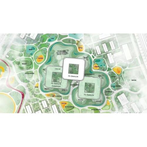 “Svanemøllens Kaserne”总体规划竞赛，优秀规划设计案例，景观规划精品案例，社区功能规划案例
